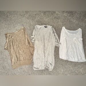 Vintage Sequin Top Bundle! 3 pieces